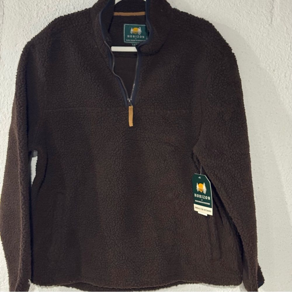 Horizon by Bass Creek Sherpa Pullover Gorpcore Essential XL NWT